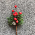 Personalized Christmas Red Berry Decorations